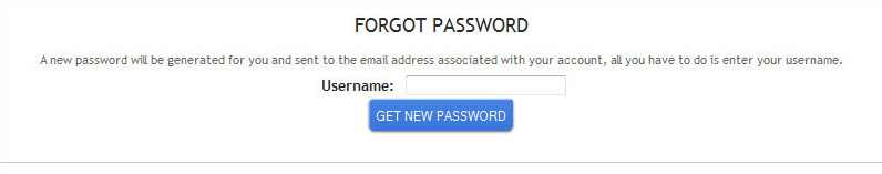 Regenerate password